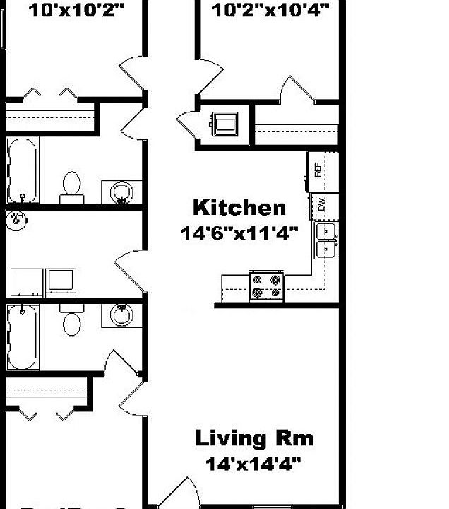 2nd image of 2045 W Blum St #B