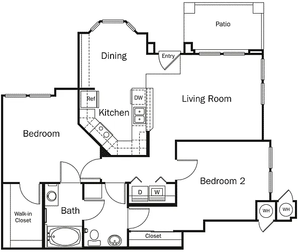 Floor plan Serrano