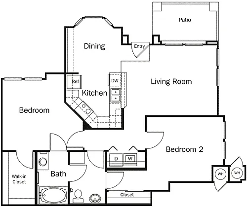 Floor plan Serrano