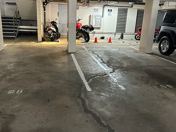 One assigned parking