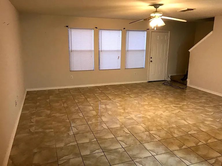 Living room - new tile