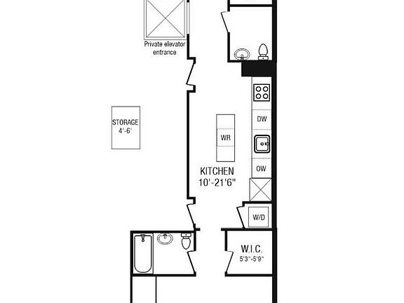 2nd image of 534 W 42nd St APT 4