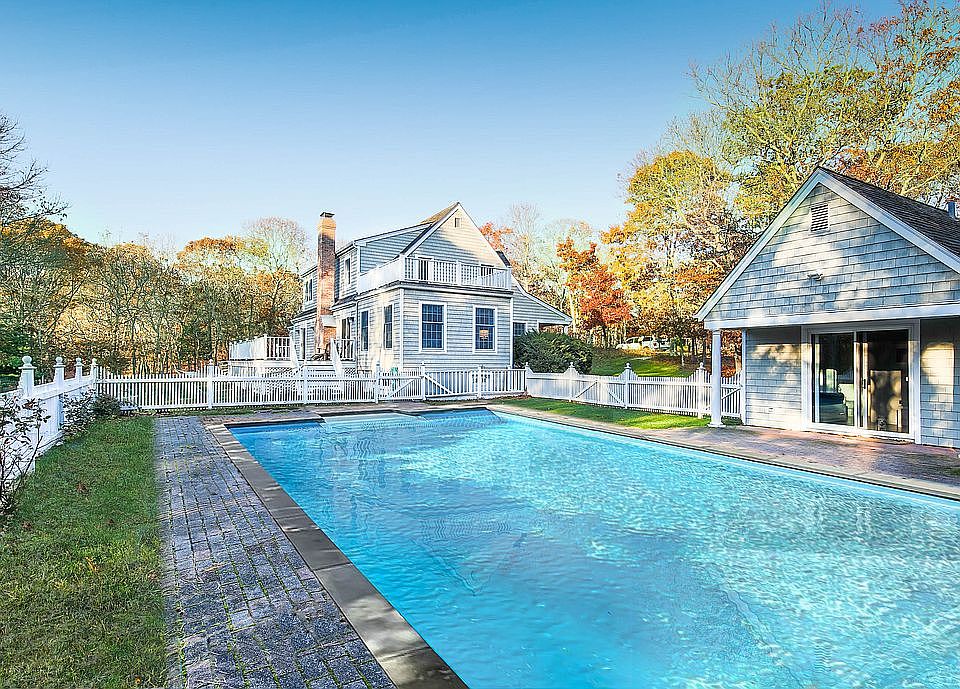 Pool are of Backyard