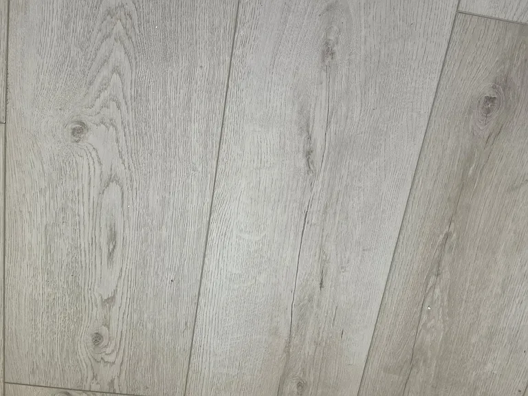 New flooring throughout the apartment