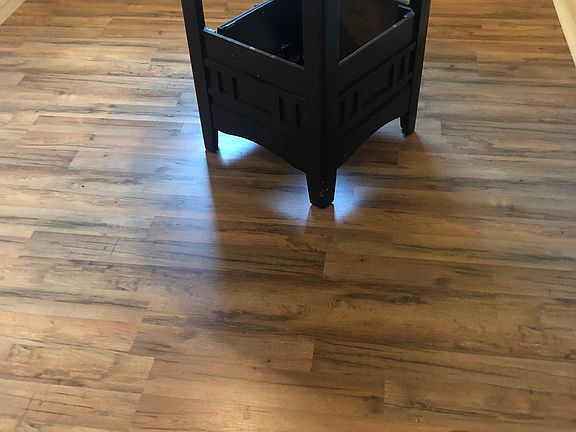 Brand new kitchen flooring. 
