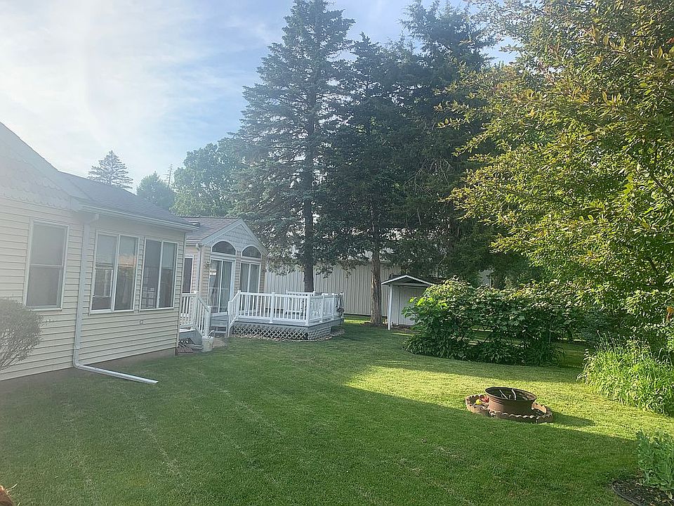 Backyard and back of home