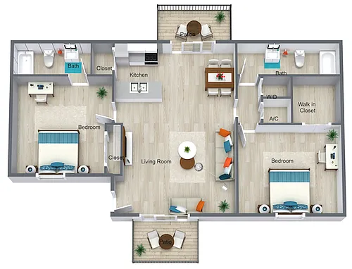 Floor plan Renovated