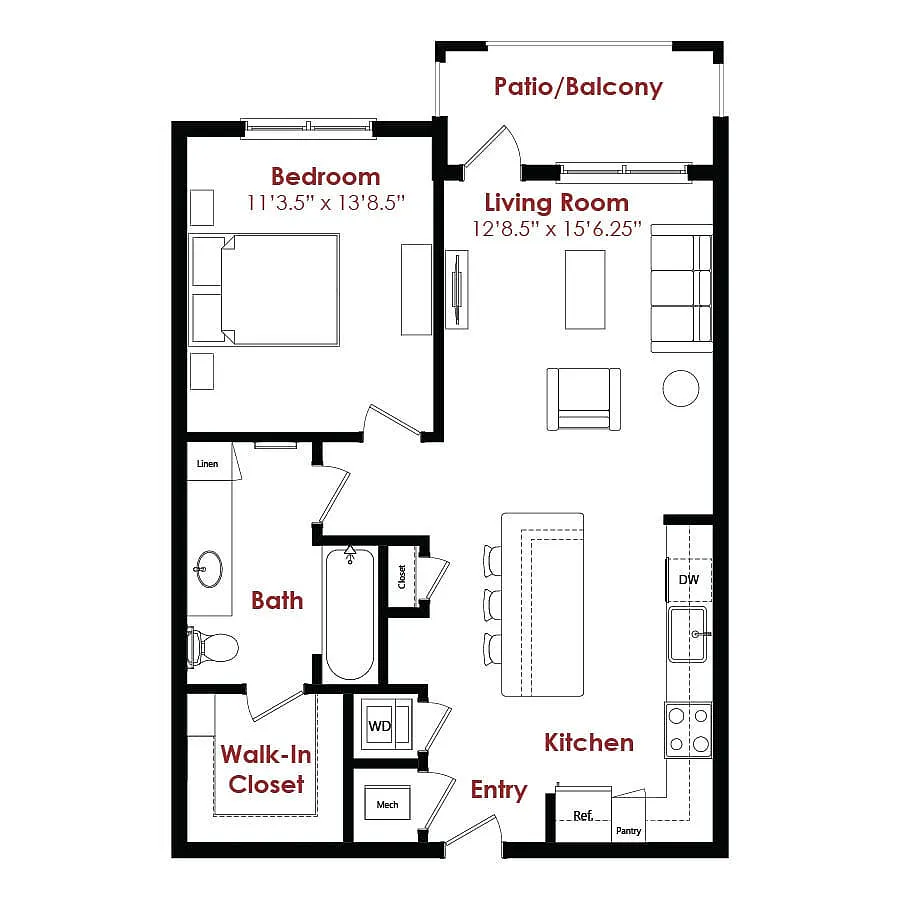 Floor plan A1
