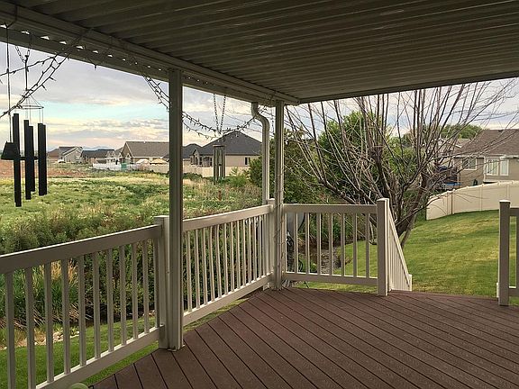 Covered Deck & Creek