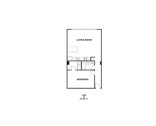 Floor plan 1B