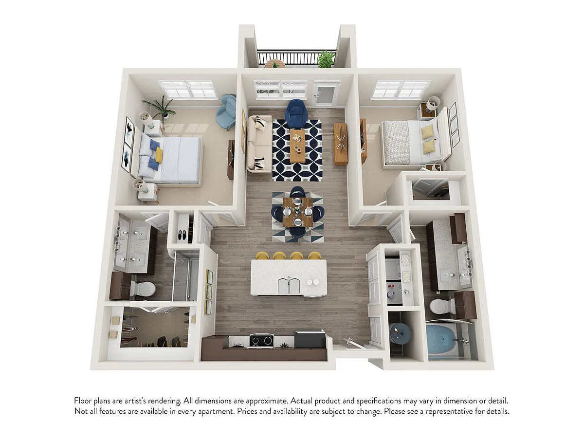 Floor plan B1-80