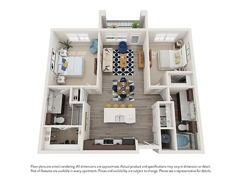 Floor plan B1-80