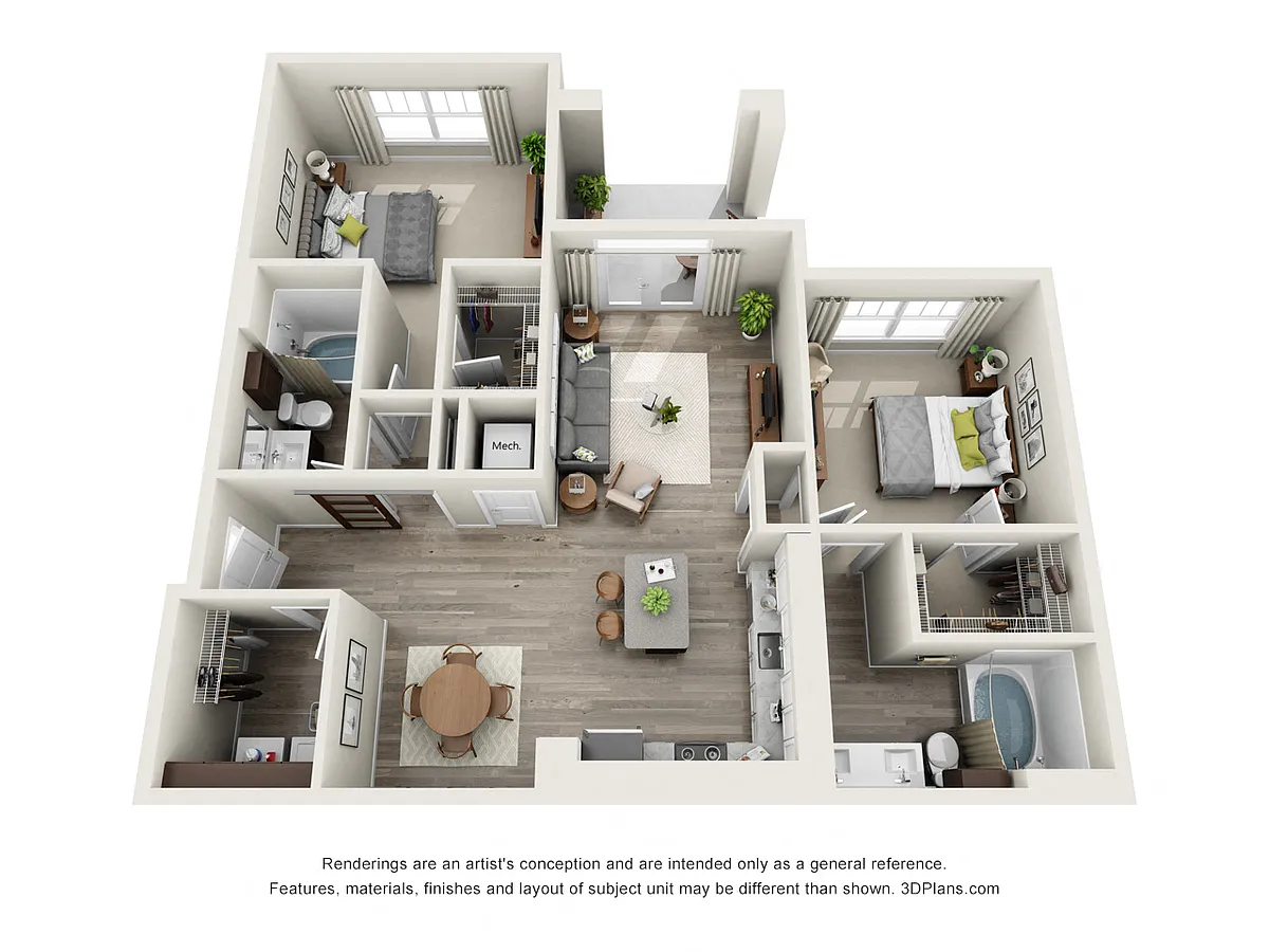 Floor plan Bailey