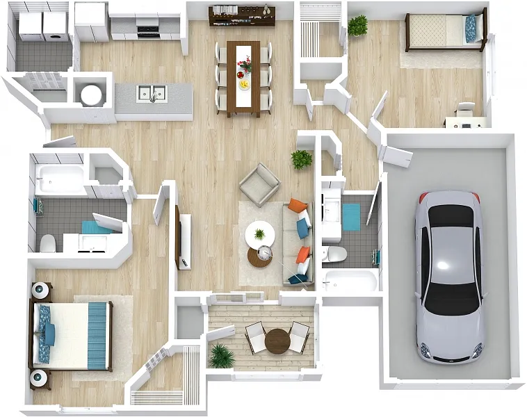 Floor plan Woodlake