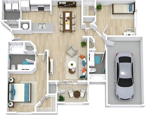 Floor plan Woodlake