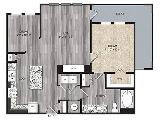 Floor plan A6