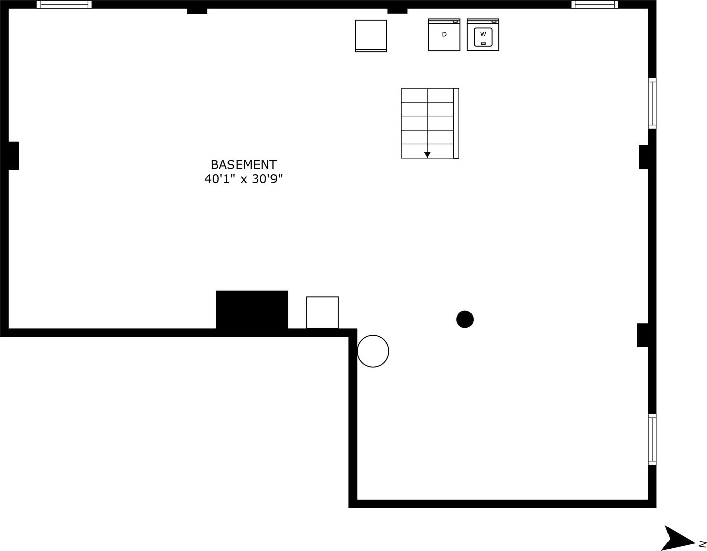  FLOOR PLAN  BASEMENT