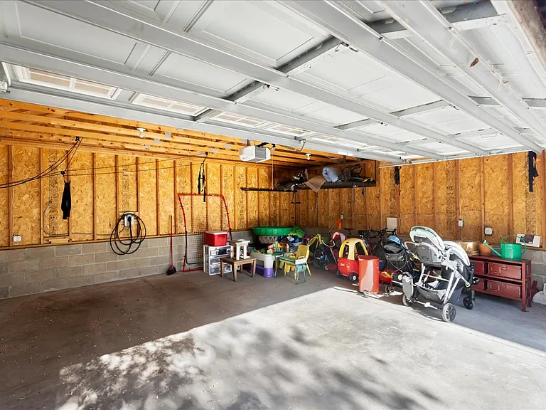 Two-car garage