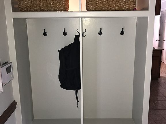 Newly built storage area