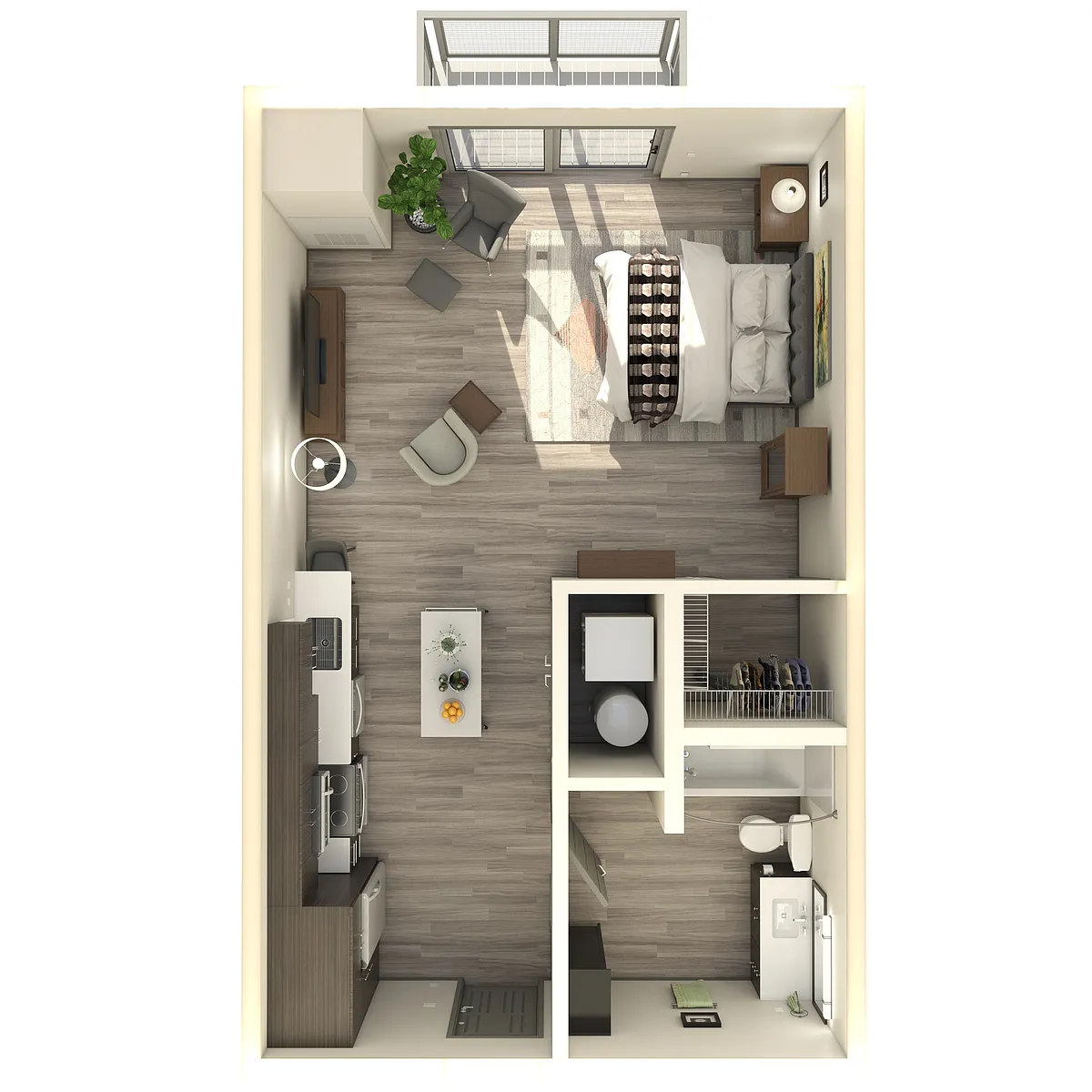 Floor plan Steel C1