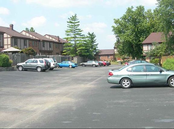 Two assigned parking spaces