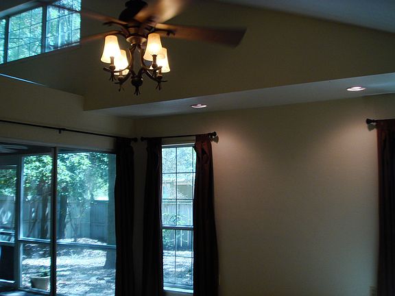 View from Living Room into Dining Area