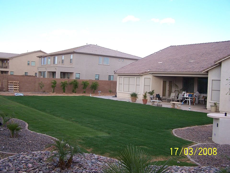 Sod installation completed