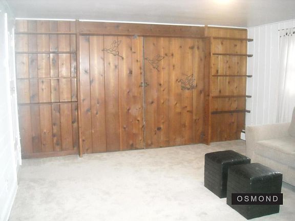 Built In Shelving + Large Closet
