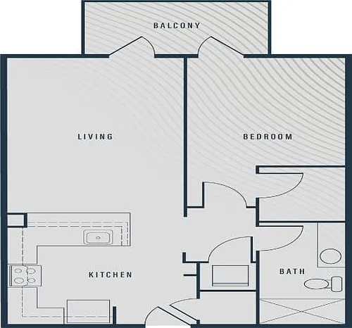 Floor plan The Langston