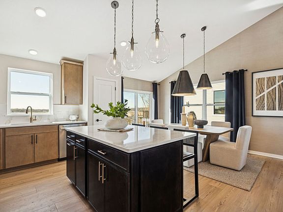 A kitchen designed for cooking, gathering, and living.