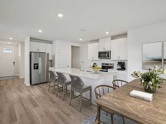 Kitchen Virtually Staged