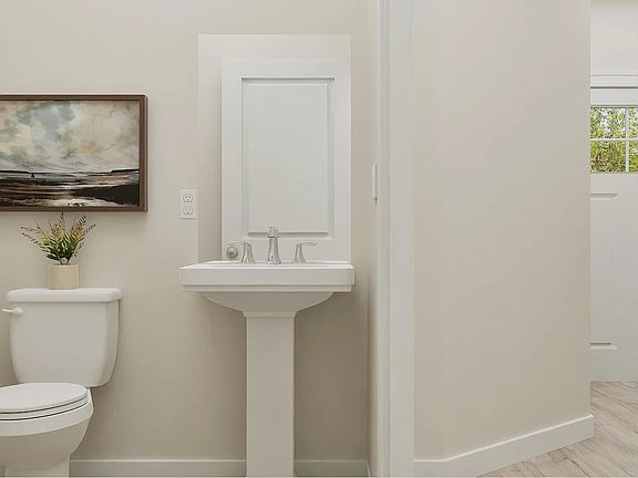 First Floor:
Powder Room