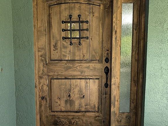 Primary house front door