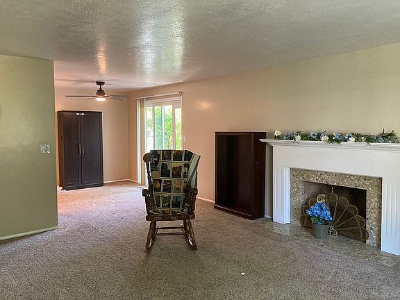 Open living room/dining room