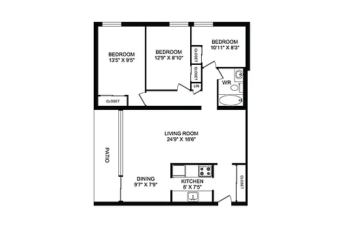 Floor plan 107