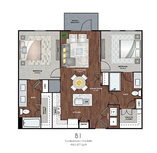 Floor plan B2