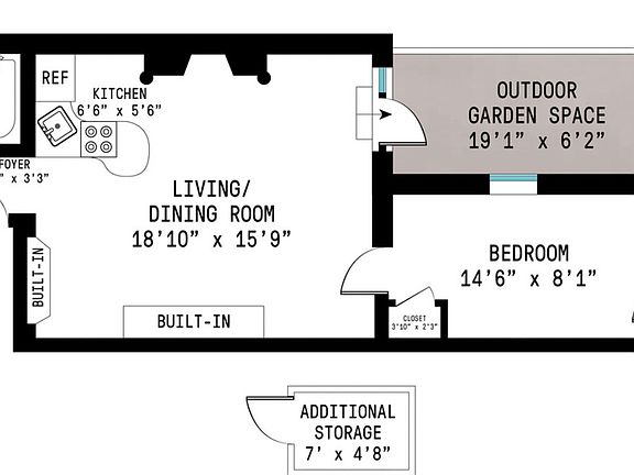 2nd image of 312 W 101st St APT 4