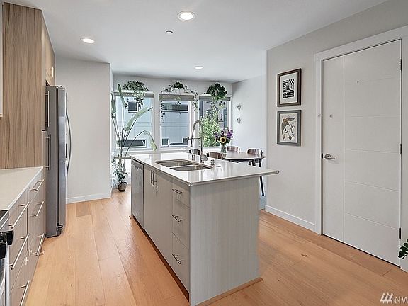 Kitchen, Dining Room, & Half Bathroom