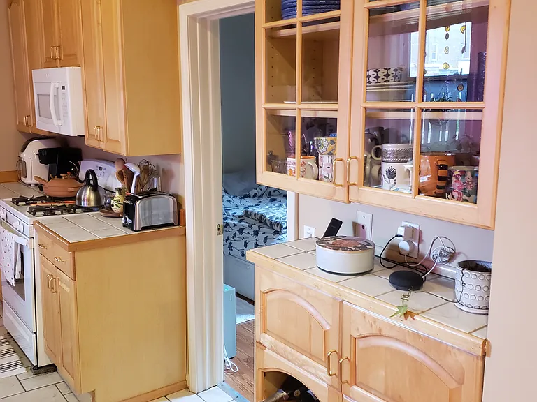 Kitchen with Wine Rack