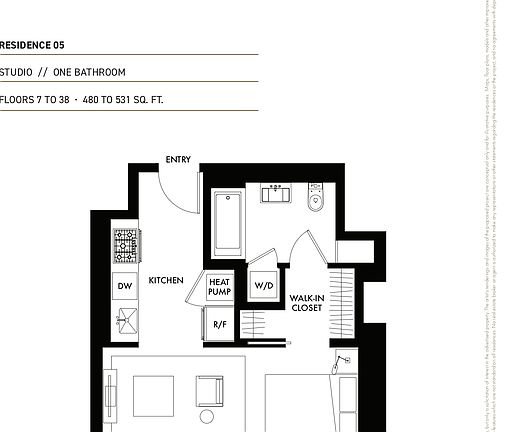 4th image of 889 Francisco St Unit 3005