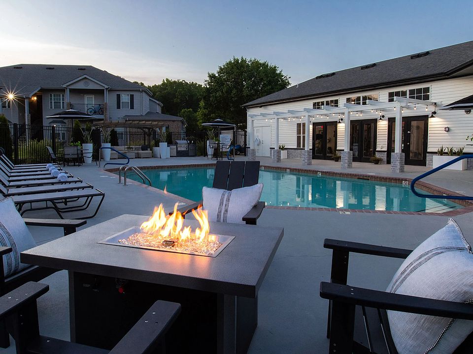 Enjoy the enchanting glow of our community fire pit, creating the perfect atmosphere for evening relaxation under the starry night sky.