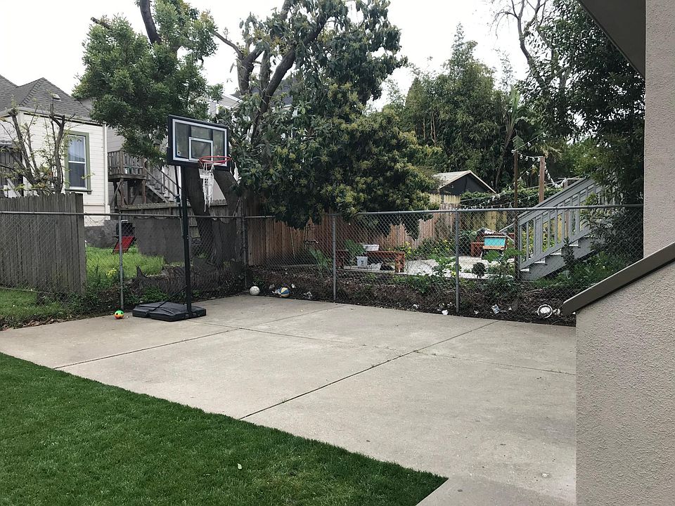 Patio off apartment