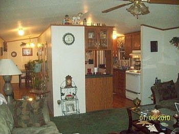 View from living room