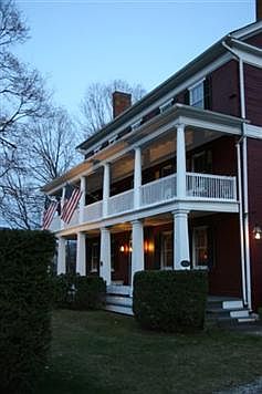 Front of Property at Night