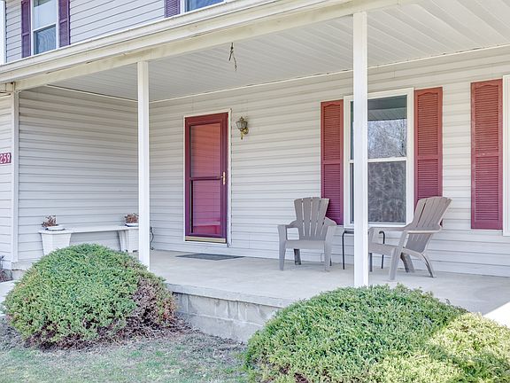 Welcoming front porch