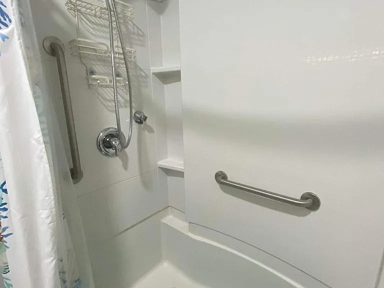 Master shower
