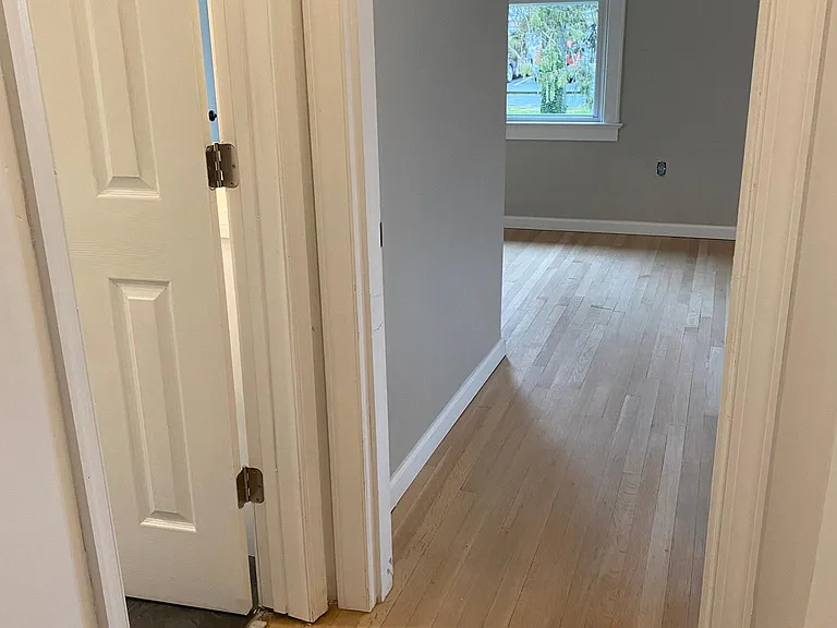 hall to bedroom and bath