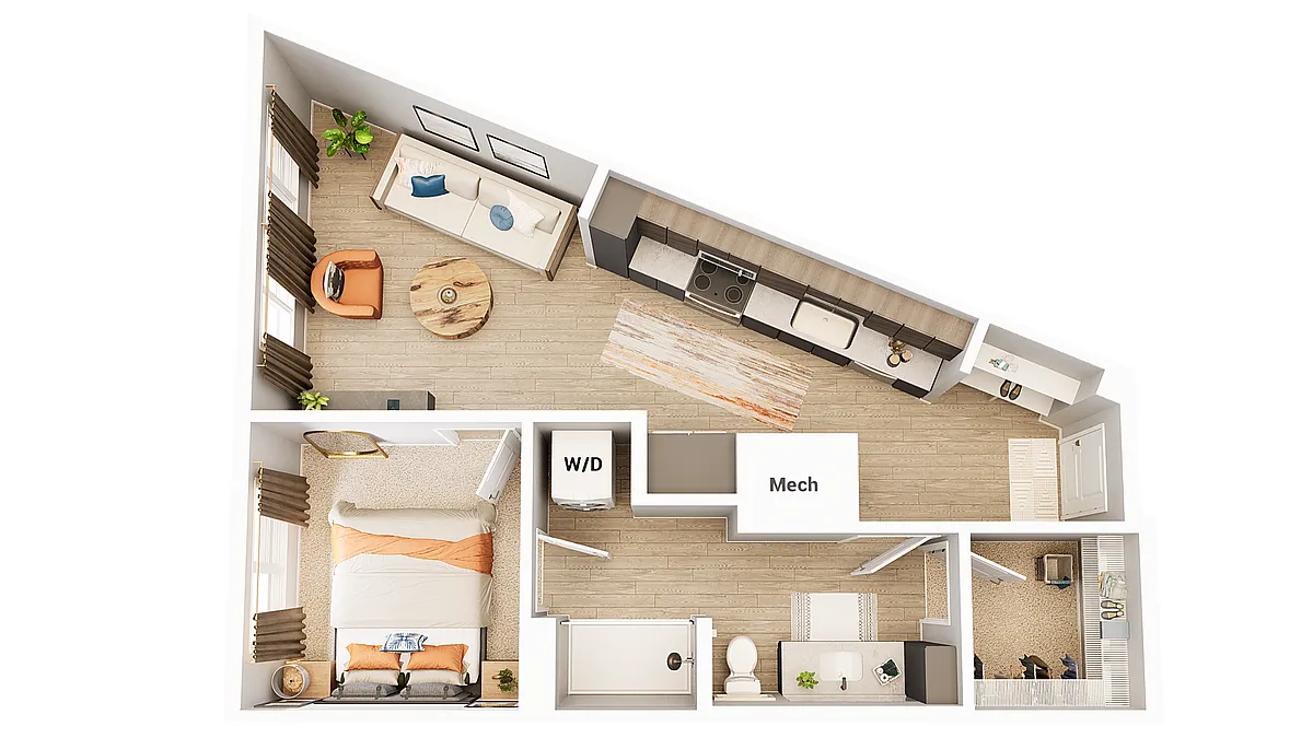 Floor plan A6