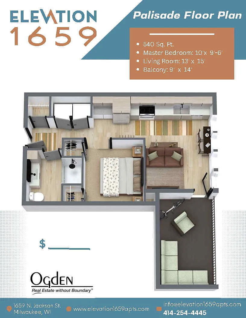 Floor plan The Palisade