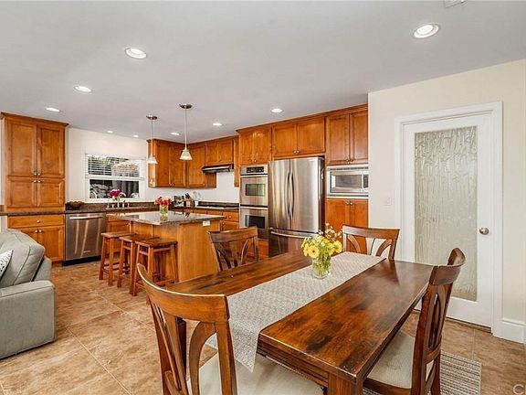 Open Kitchen, Dining, and Family Room